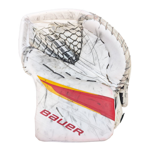 Bauer Vapor HyperLite - Used Pro Stock Goalie Full Set (White/Red/Yellow)