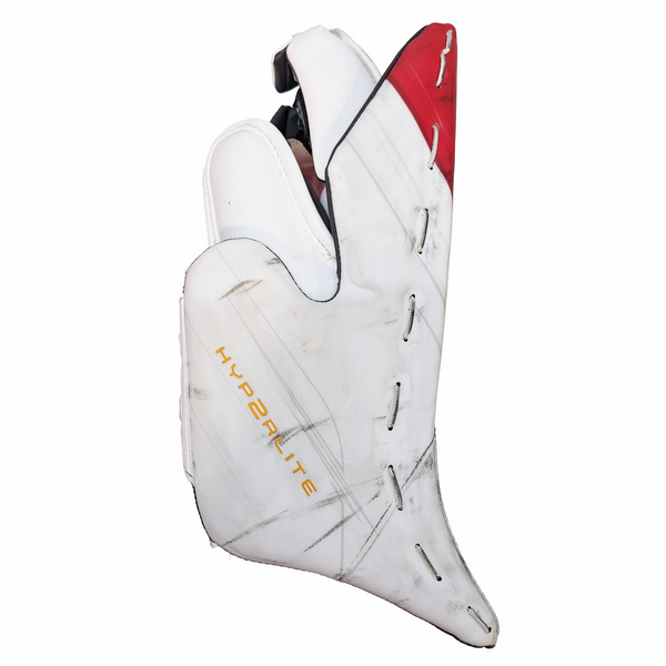 Bauer Vapor HyperLite - Used Pro Stock Goalie Full Set (White/Red/Yellow)