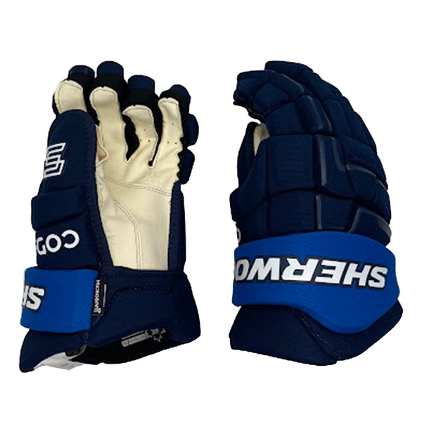 Sherwood Code Encrypt 1 - Team Stock Glove - Winnipeg Jets (Navy/Blue)