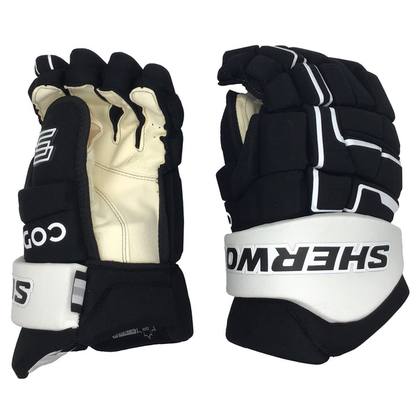 Sherwood Code Encrypt 1 - Team Stock Glove - Pittsburgh Penguins (Black/White)