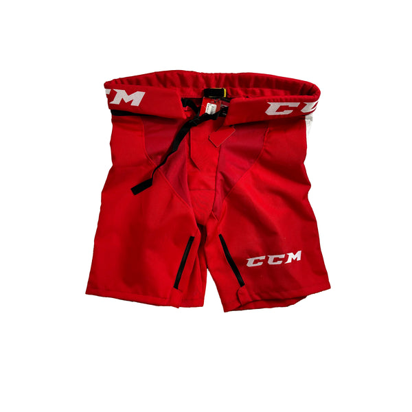 CCM PPPTKC - New OHL Pro Stock Pant Shell - Sault Ste. Marie Greyhounds (Red/White)