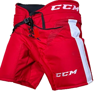 New CCM HP31 - OHL Pro Stock Hockey Pants - (Red/White)