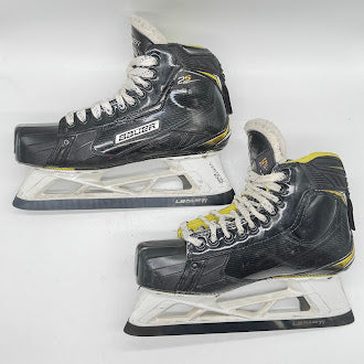 Used Bauer Supreme 2S Pro - Pro Stock Goalie Skates - Size 9L / 8.5R