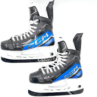 CCM Jetspeed FT6 Pro - Pro Stock Hockey Skates - Size 7R (Blue)