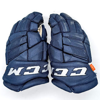 CCM HGJS - Used Pro Stock Glove (Navy)