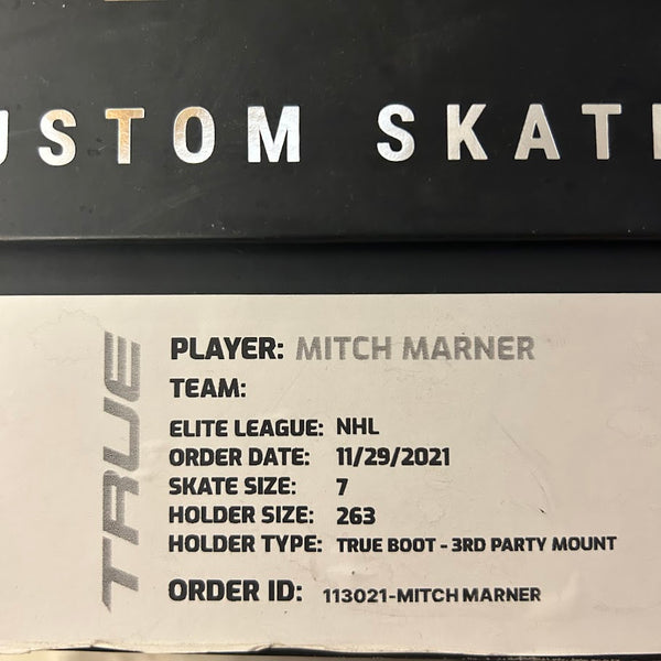 True Pro Custom - NHL Pro Stock Hockey Skates - Mitch Marner - Size 7