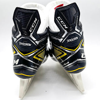 CCM SuperTacks AS3 Pro - NHL Pro Stock Hockey Skates - Size 9.5D - Mikael Backlund (#2)