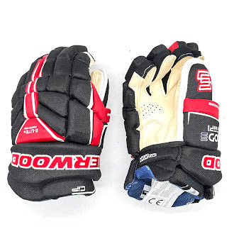 Sherwood Code TMP 1 - Junior Hockey Glove (Black/Red/White)