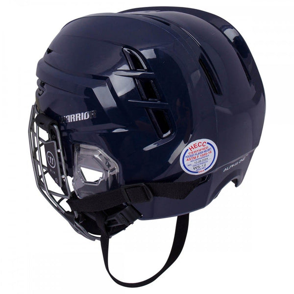 Warrior Alpha One Pro - Hockey Helmet Combo (Black)