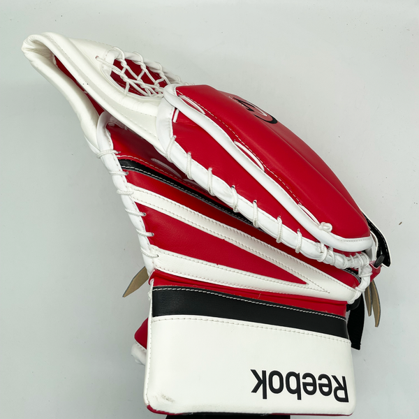 Reebok Premier - New Pro Stock Goalie Glove - Jordan Binnington (Red/White)