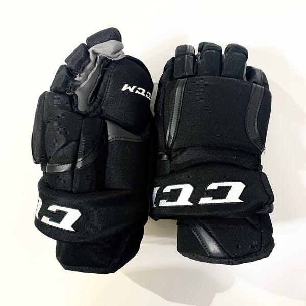 CCM HG12PP - Pro Stock Hockey Glove (Black/White)