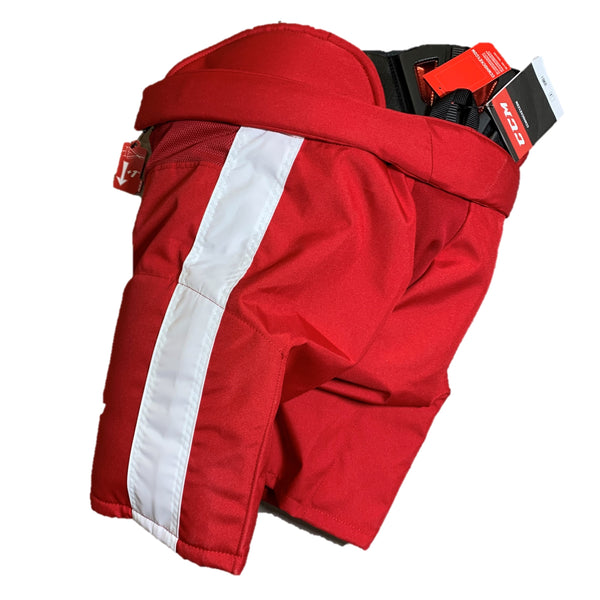 CCM HP45X - NCAA Senior Pro Stock Pant (Red/White)